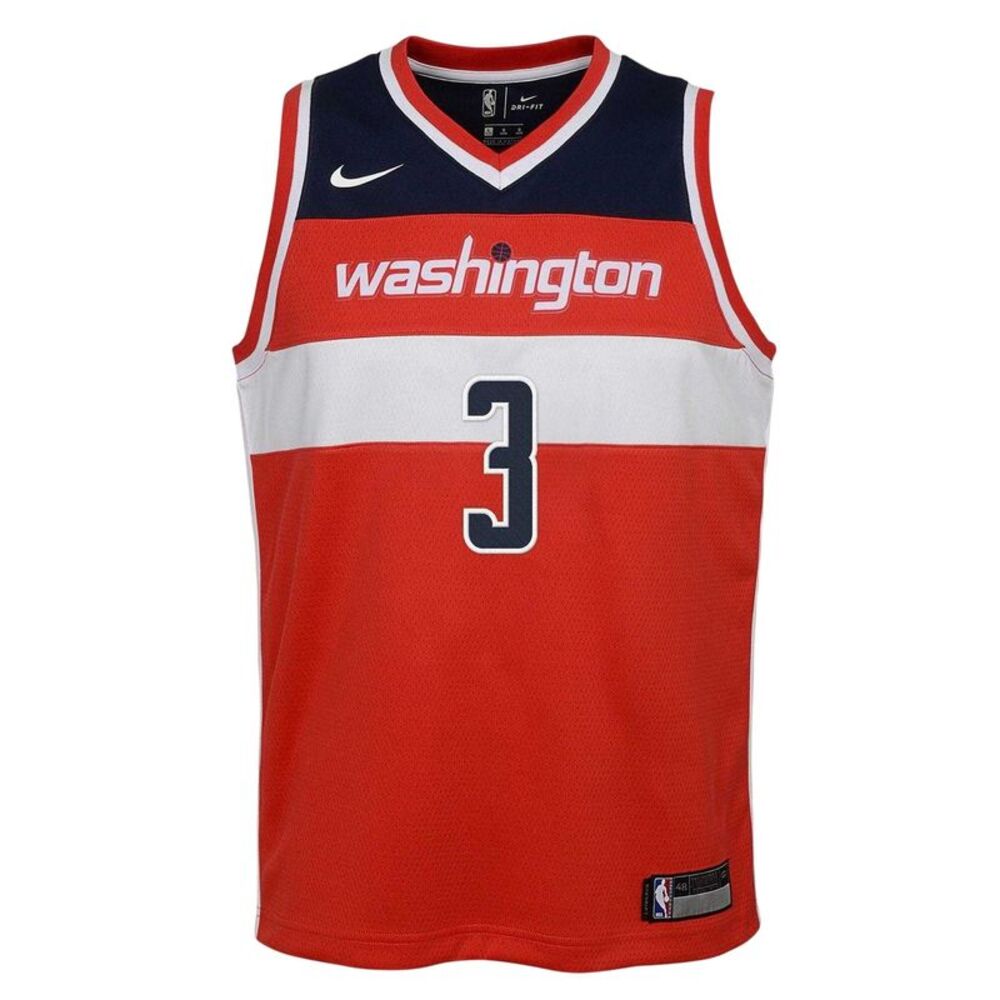 Washington Wizards Childrens/Kids McCollum Basketball Jersey / University Red